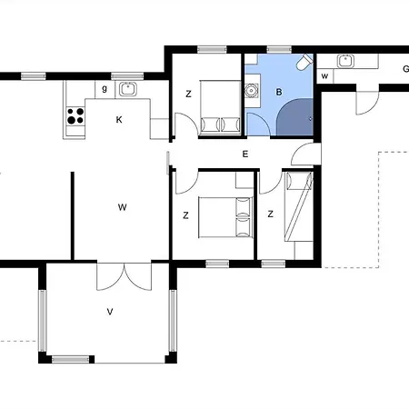 Holiday home Lk2043-lokken-ostergardsvej-9 Lokken